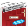 Stop Junk Mail - No Leaflets or Junk Mail Please