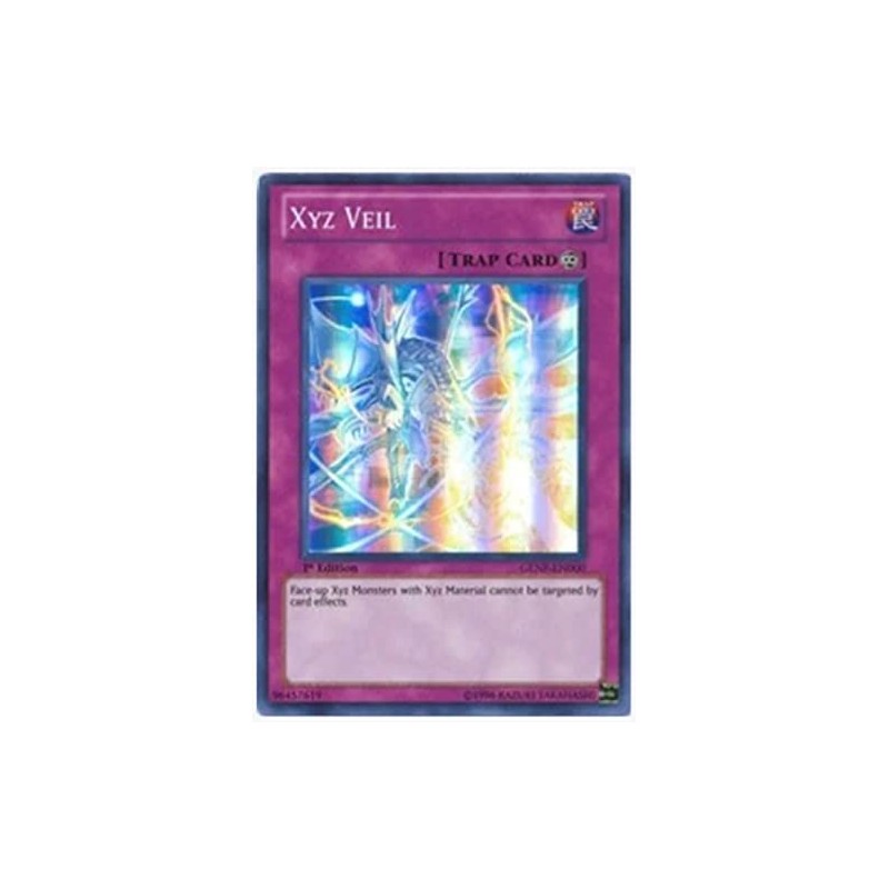 yugioh - Xyz Veil GENF-EN000 1st Edition Super Rare -
