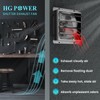 HG Power 10 Inch Shutter Exhaust Fan with Speed Controller,