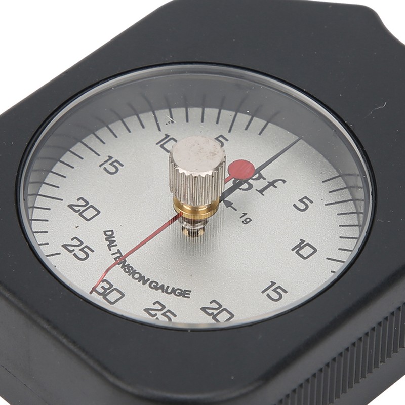 SEG‑30‑2 Tension Meter Gauge Double Needle Switch Dynamometer Tensiometer 30g