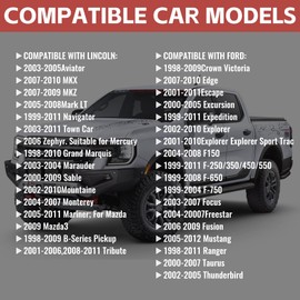 Dunviku 4PCS 72-5600 Speaker Harness Speaker Wiring Harness Adapter Front Rear Door Speaker Wiring Harness Replacement for Ford F150 F250 Escape Mustang Lincoln Mercur