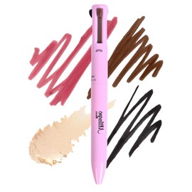 Milagro Beauty 4 in 1 Touch Up Makeup Pen With- Eye liner, Lip Liner, Highlighter & Eyebrow Pencil