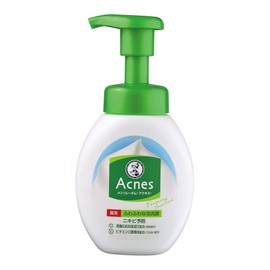 Acnes Mentholatum Acnes Fluffy Foam Face Wash for Acne Prevention, 6.3 fl oz (160 ml)