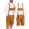 BAVARIA TRACHTEN Lederhosen Men - Genuine Leather German Lederhosen for