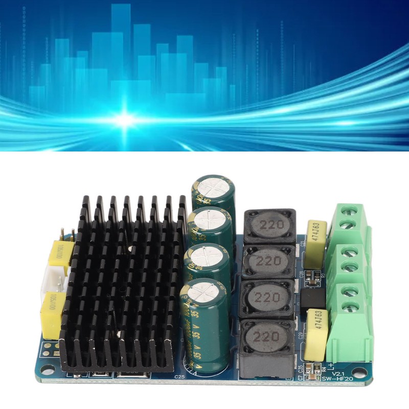 TDA7498 Power Amplifier Board 100W and 100W DC 8V to