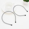 Spring Headband for Face Washing Wire Headband 13ea