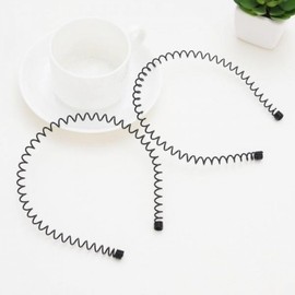 Spring Headband for Face Washing Wire Headband 13ea