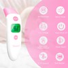 Snomd Forehead and Ear Thermometer 3 in 1 Non-Contact Backlight