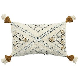 furn. Atlas Cotton Cushion Cover, Ochre, 30 x 50 cm