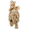 Elephant Statue, Lucky Feng Shui Golden Elephant Statue Sculpture Wealth