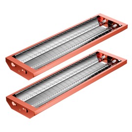 2PCS 2000W Baking Infrared Paint Curing Lamp, 35.3 cu.ft Baking Area Infrared Paint Curing Lamp Body Repair Paint Curing Systems with Angle Adjustment for Car Painting, Local Paint Drying