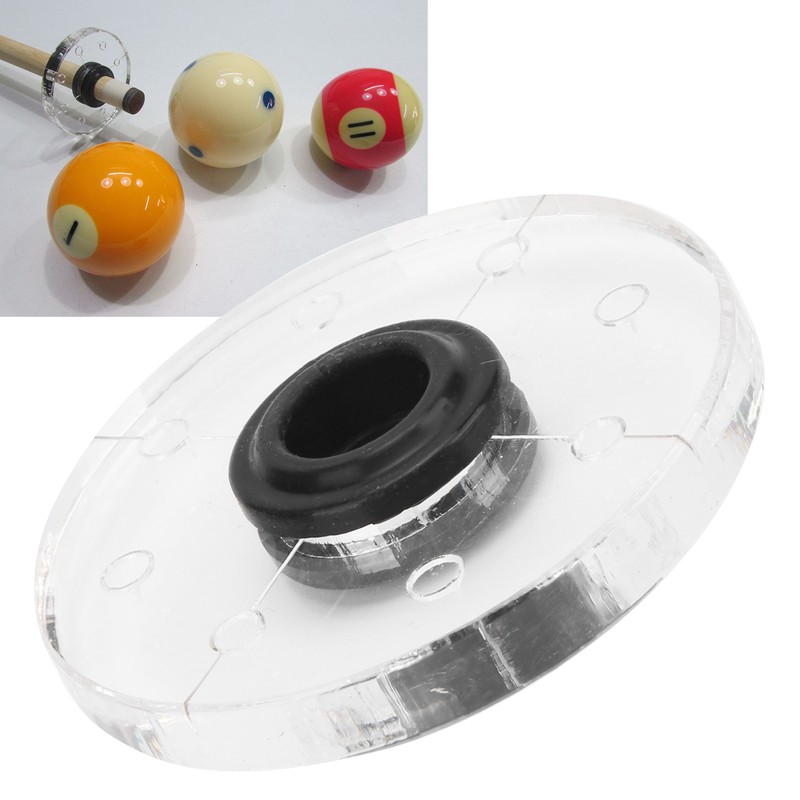 Acrylic Billiards Cue Stroke Trainer Snooker Aiming Practice Tool Training