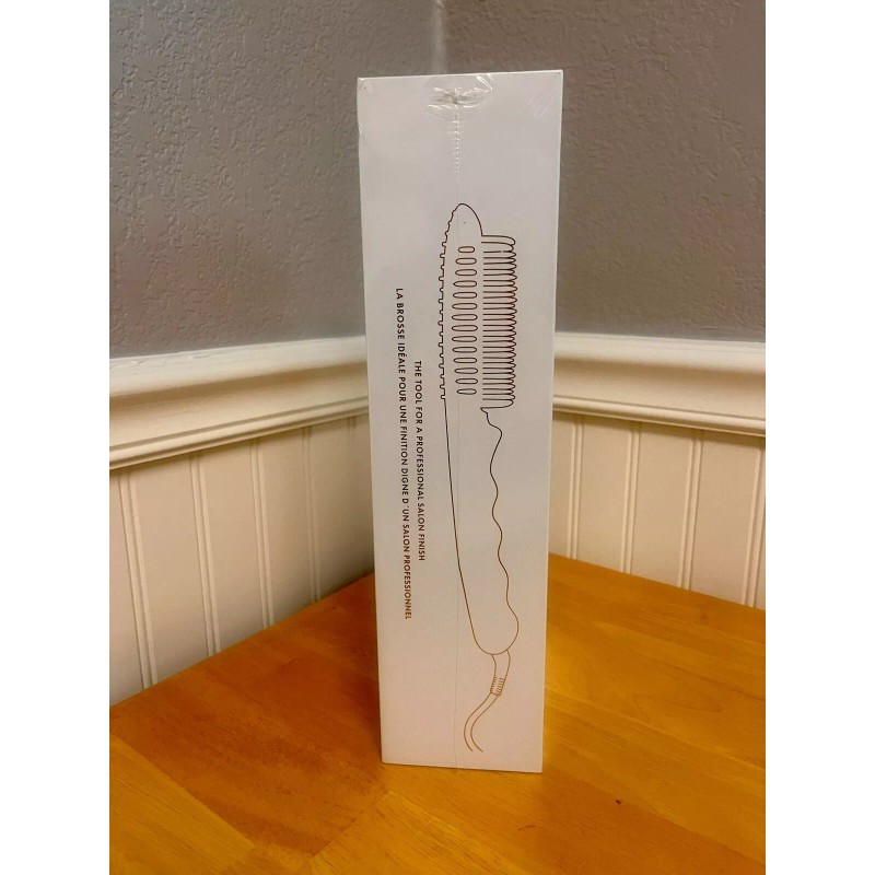 ikoo E-Styler Pro Straightener Brush Beluga Black- New In Box