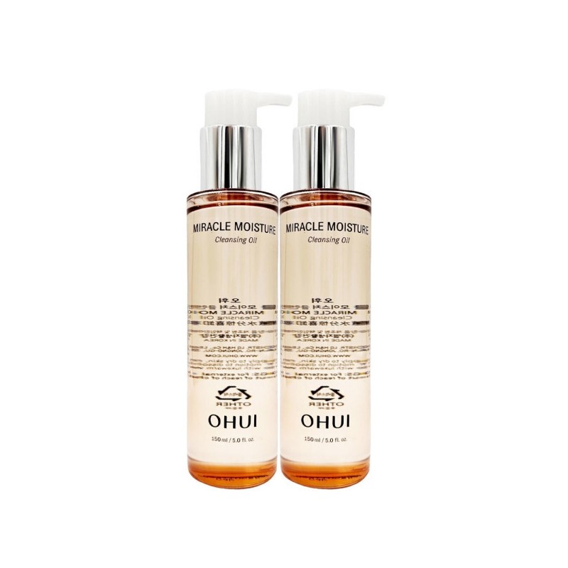 NEW Ohui Miracle Moisture Cleansing Oil 150ml x 2 /