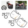 2 Sets Motorcycle Overhaul Carburetor Rebuild Kit Fit for Honda