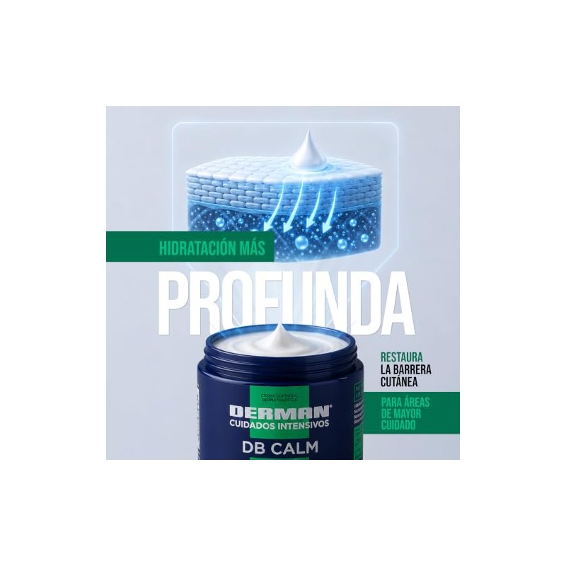 Derman DB Calm Crema Corporal │ Urea-D 10% + Ácido