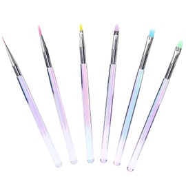 Nail Brushes for Nail Art,Acrylic Nail Art Brushes,Nail Art Design Tools,Nail Supplies Stuff(6PCS)