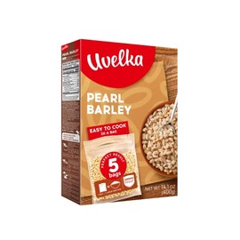 Uvelka Pearl Barley Boil-in-bag Cereals - 5x80g/14.1oz, Pack of 1