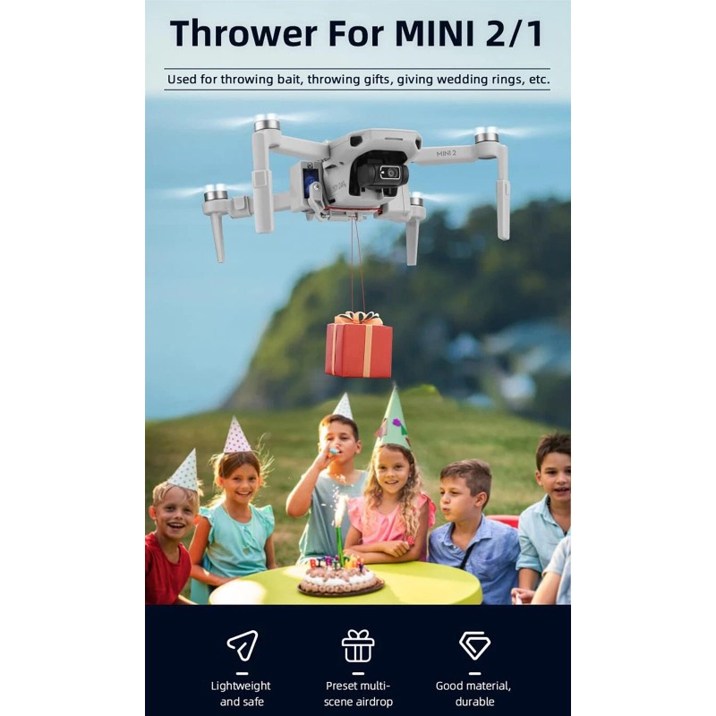 For DJI Drone Delivery Device Air Thrower Dropping System f