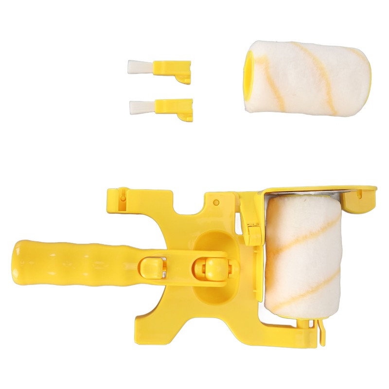 Edger Roller Brush Long Handle Multifunctional Handheld Paint Roller Brush