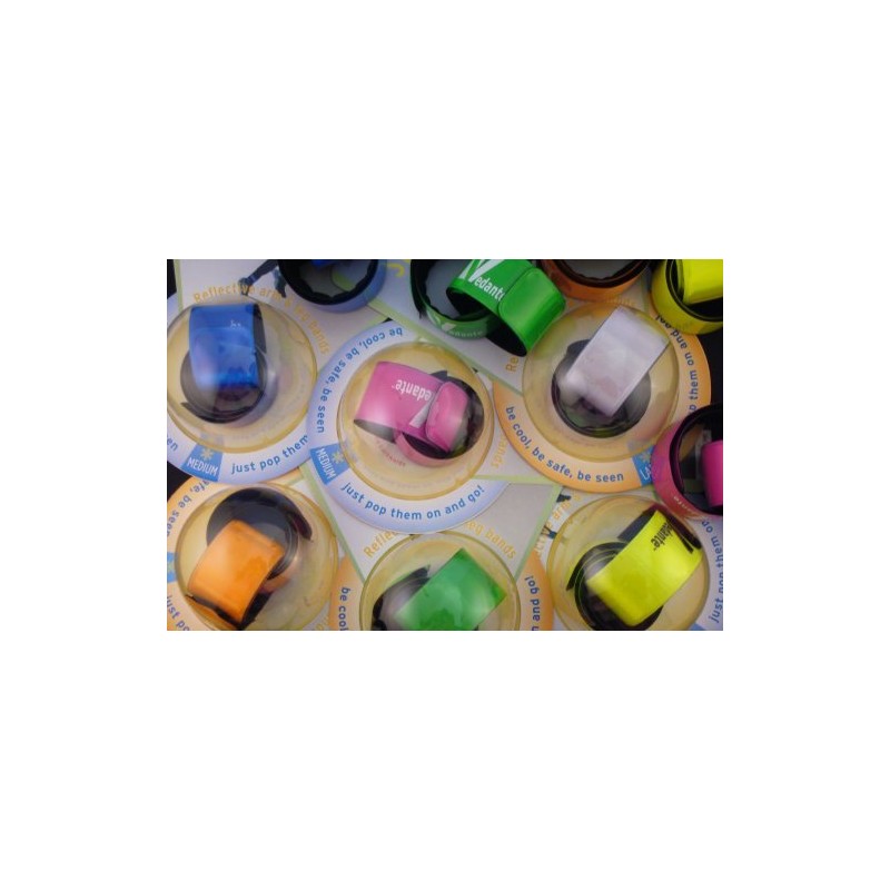 Vedante Reflective Pop Band - Green, 30cm