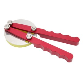 Watch Bezel Rings Opener, Adjustable Watch Back Case Opener Remover Tool, Alloy Handle Watch Insert Rings Opener with 4 Replacement Bezels, Watch Glass Mirror Replacement Tool