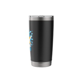 Red White Bruh Funny Fishing 4th of July Stainless Steel Insulated Tumbler