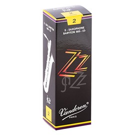 Vandoren "ZZ" Baritone saxophone reeds, box of 5 - Strength 2
