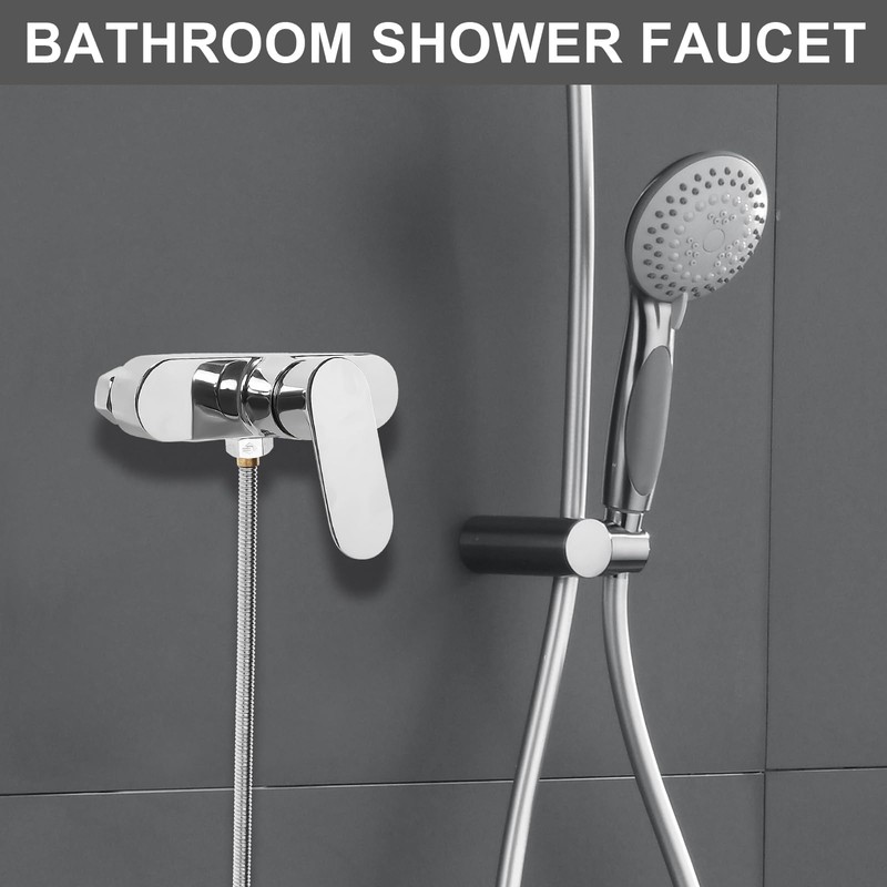 Shower Mixer Tap Single Lever Shower Silver Mixer Tap Shower