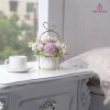 Importeek 10pz Arreglo Floral Artificial Flores Planta Decoracion Ramo