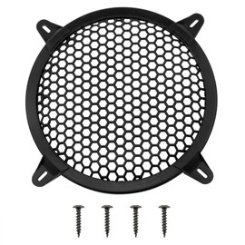 Xhziy 8-inch Speaker Grille subwoofer Grille and Waffle Grille Guard Visor Subwoofer Grille with mounting Screws -1pcs