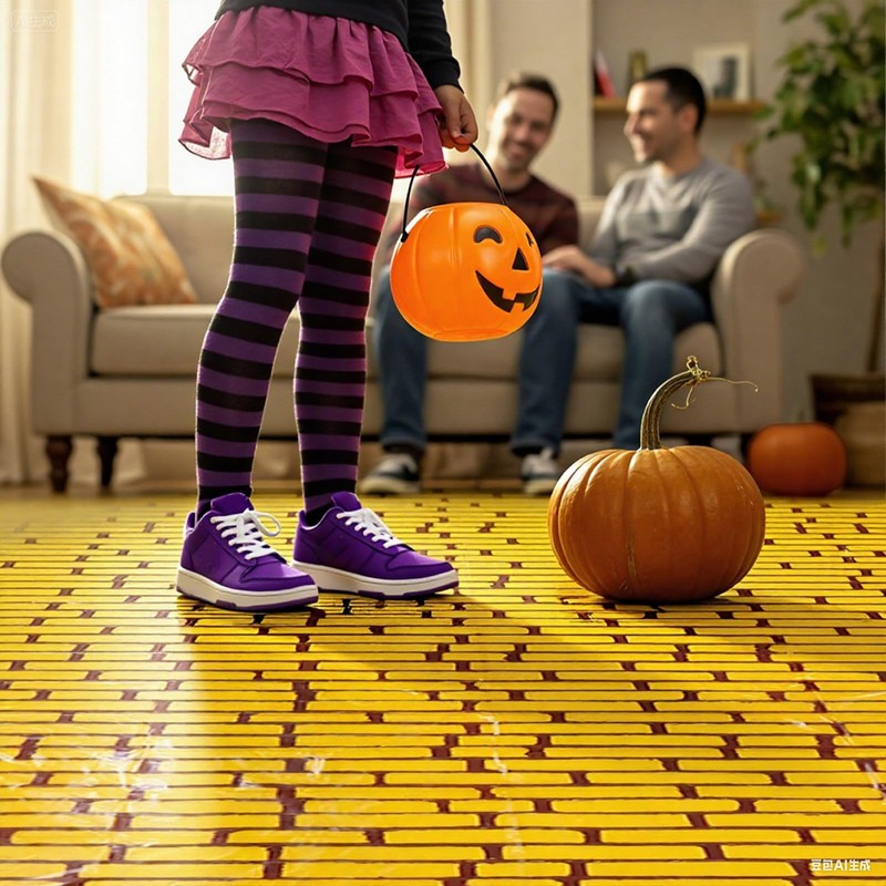 Grevosea 4. 5 x 9 Feet Yellow Brick Road Floor