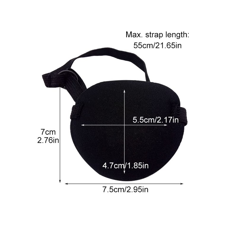 4Pcs Eye Patch,Eye Patches for Adults Kids,Medical Eye Patch Adjustable