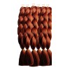 5 Extensiones 100% Kanekalon Premium Trenzas Africanas