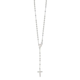 Sonia Jewels Real 925 Sterling Silver Cross Crucifix Pendant Necklace Charm Chain
