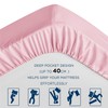 Bedsure Super King Fitted Sheet - Bed Sheets Extra Deep
