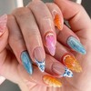 6 paquetes (144 unidades) | Uñas postizas reutilizables | Uñas