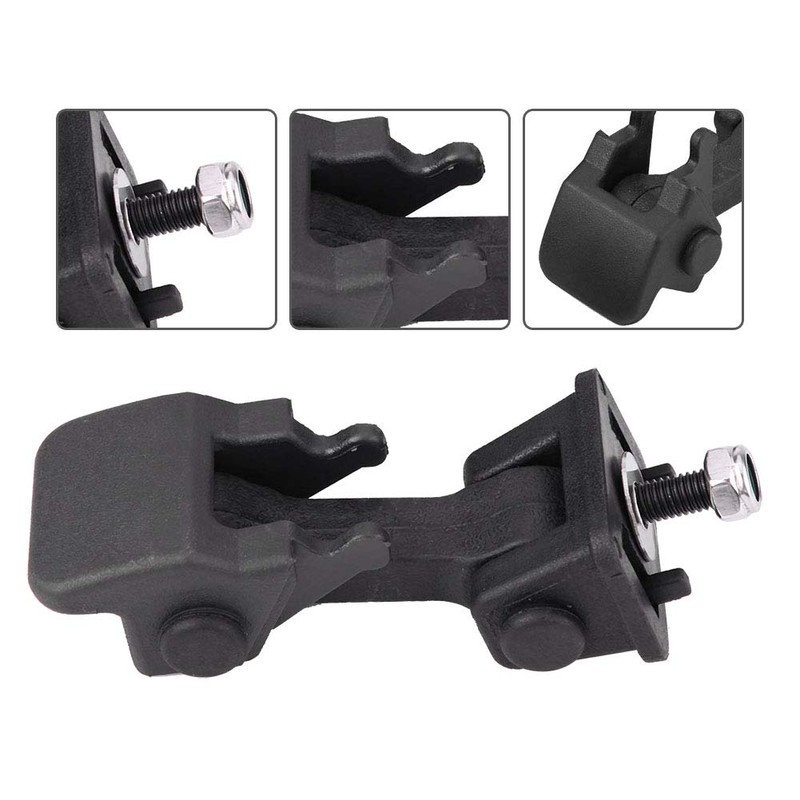 2 Pairs Front Hood Lock Safety Lock & Bracket Hood