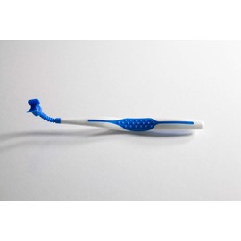 Mouth-Mate Large U-Shape Oral Hygiene and Tooth Brushing Aid with Unique Bendable Handle and Soft Tip to Improve Comfort, 5 Pack