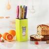 Knife Set, Vituer 7PCS Stainless Steel Kitchen Knife Block Set,