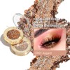 FOCALLURE Eyes On Me Pressed Powder Eyeshadow, Shimmery Eye Makeup