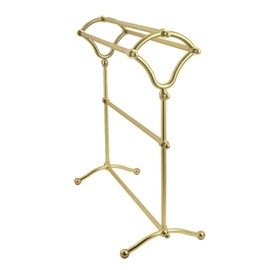 Kingston Brass SCC2287 Edenscape Freestanding Y-Type Towel-Rack, Brushed Brass 31.13 x 14.44 x 33.38