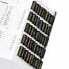Belegao 75PCS Bible Tabs with Position Guide, Laminated Bible Index