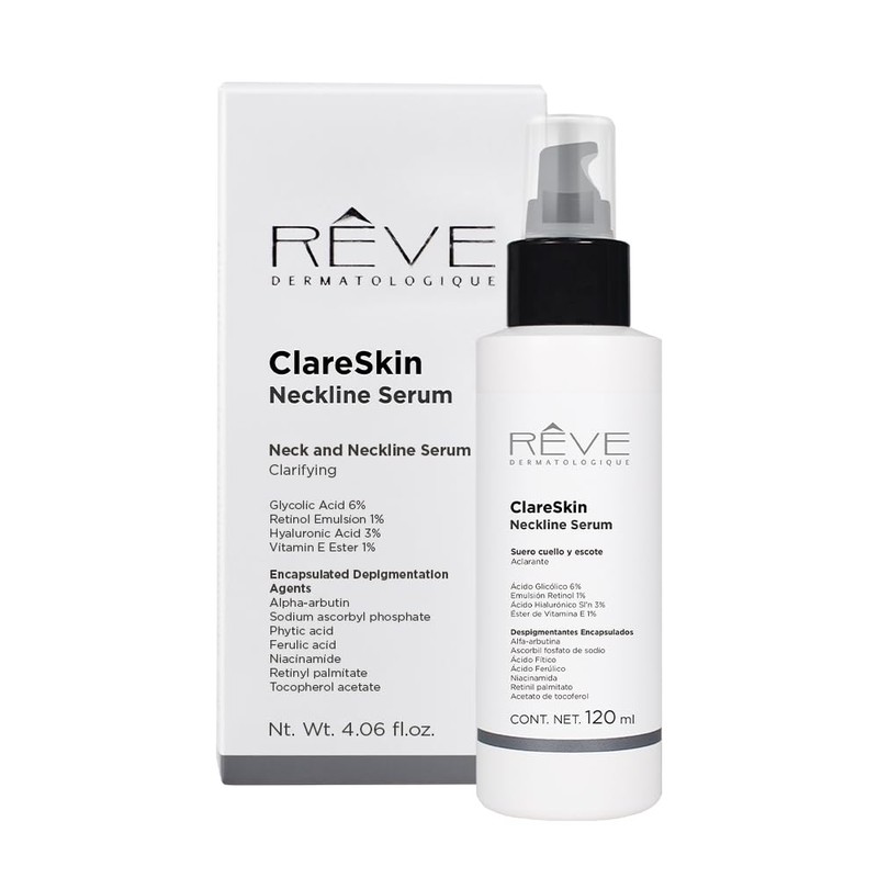 ClareSkin Neckline Serum - Suero para cuello y escote -
