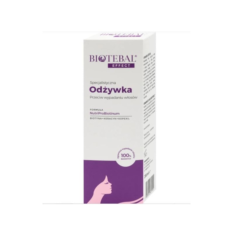 Biotebal Effect | Specialised Conditioner for Hair Loss for Weak