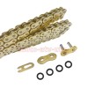 JINFANNIBI 520 X-Ring Chain with Connecting Master Link for Kawasaki