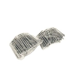 30 ganchos plisados de cortina de acero inoxidable, gancho para cortinas plisadas, 4 puntas de gancho plisado, 4 ganchos de cortina para ventana, puerta de baño