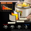 Thermal Container, Stainless Steel Warming Container, BPA-Free Food Container, Equipped
