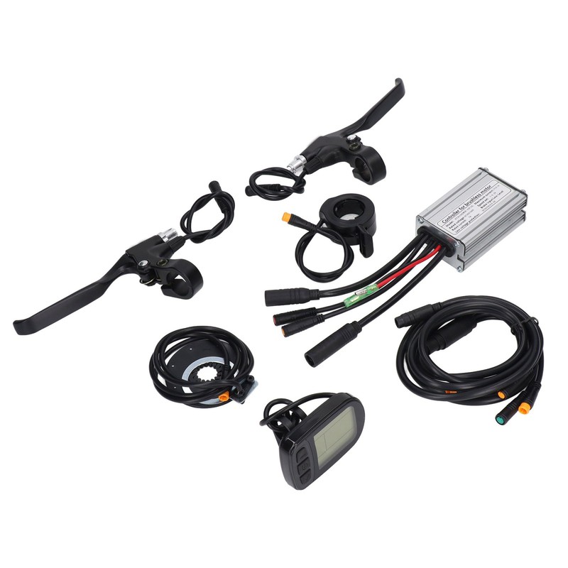 15A Electric Bike Motor Controller Kit Waterproof Controller with LCD5