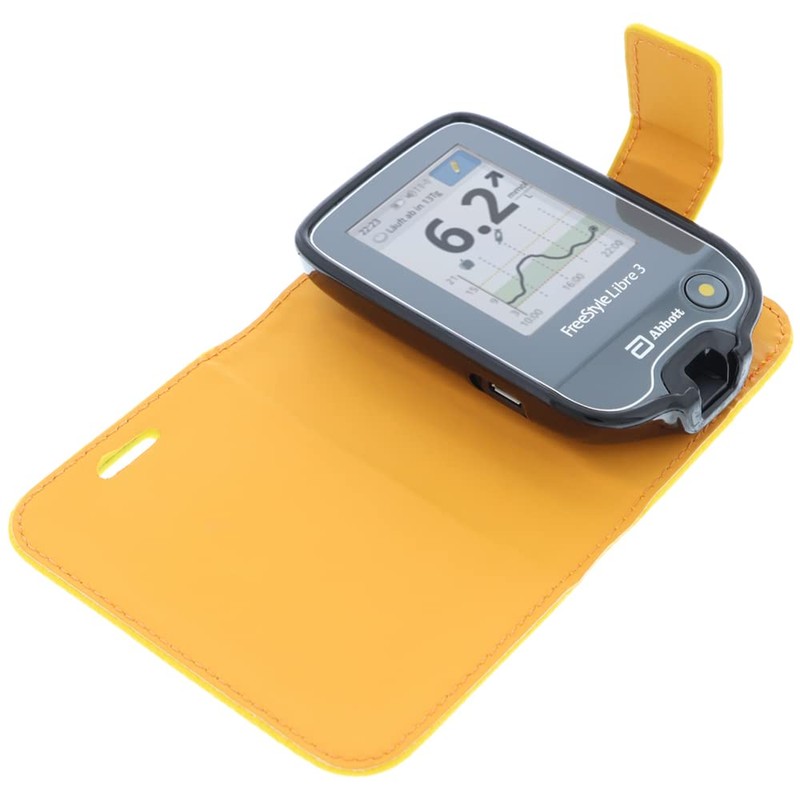 foto-kontor Case Compatible with Abbott Freestyle Libre 3 Case Book